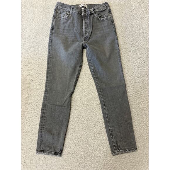 Agolde Womens Nico High Rise Slim Denim Jeans Size 28 - Picture 1 of 9